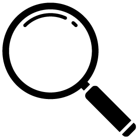 Magnifying glass icon